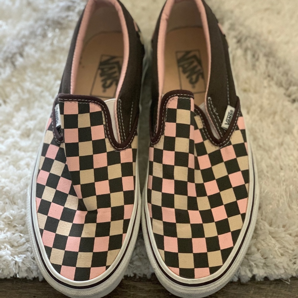 Checkered Vans